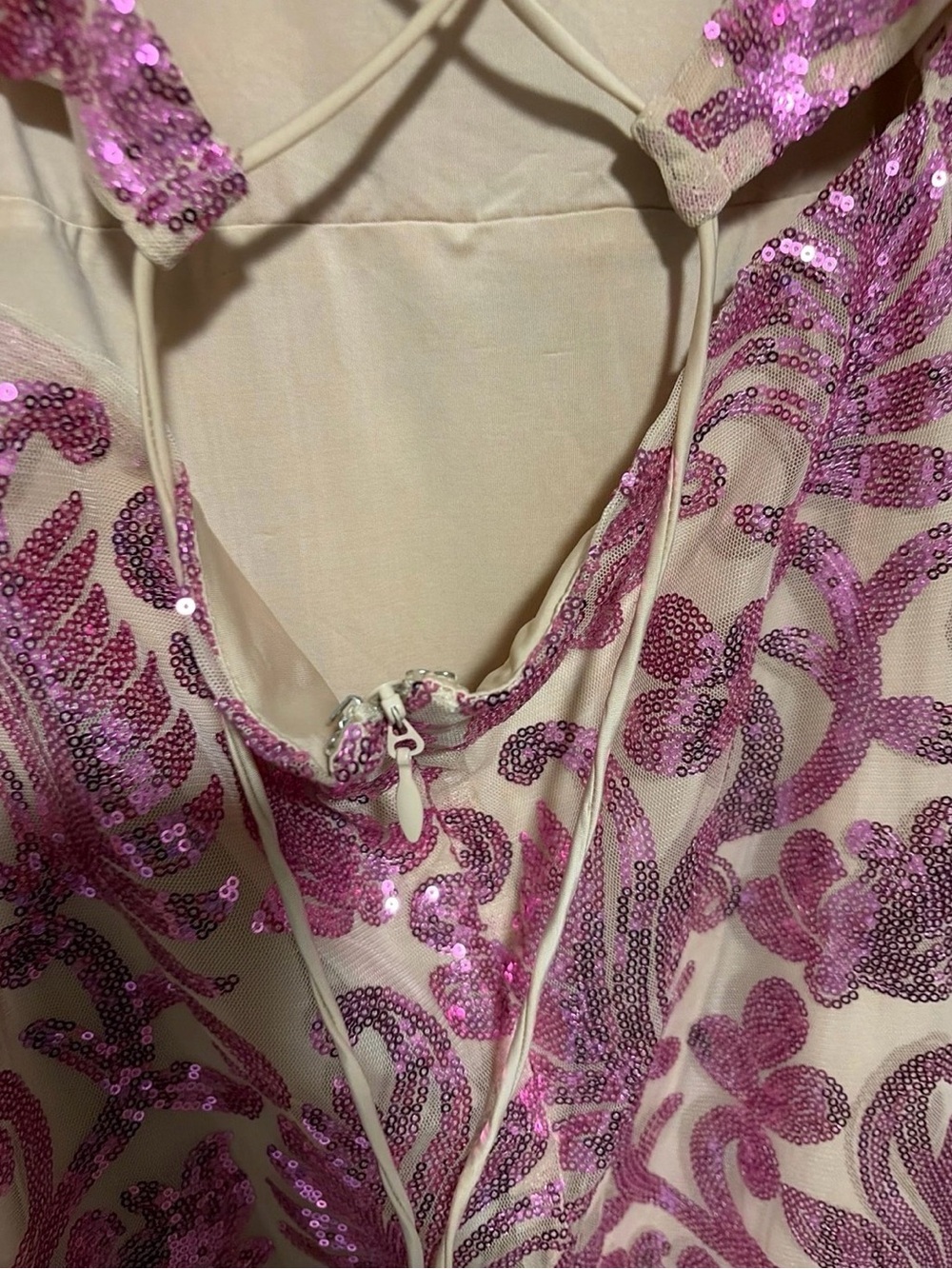 BEBE Women's Sequin Dress (L) - Picture 7 of 8